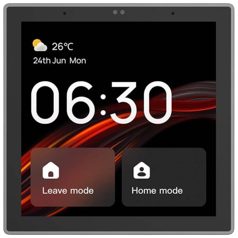 Avatto T6E S Zigbee/Bluetooth Tuya Negro - Panel de control inteligente