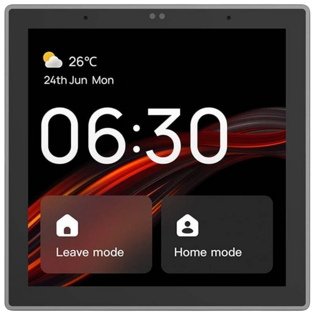 Avatto T6E S Zigbee/Bluetooth Tuya Negro - Panel de control inteligente Hover Image