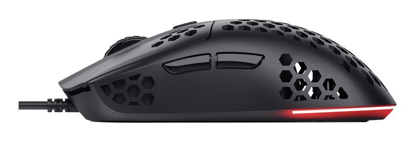 Mouse Trust Gxt928 Helox Usb Ultraligero Gaming Color Negro