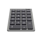 Teclado Numerico Trust Xalas Silver Wireless 22 Teclas 25709 Receptor Micro Usb