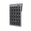Teclado Numerico Trust Xalas Silver Wireless 22 Teclas 25709 Receptor Micro Usb