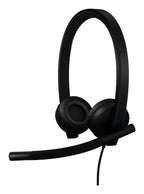 Logitech Auriculares H570e Stereo MS USB-A / 981-001430 Negro