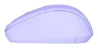 Mouse Trust Wireless Y Bluetooth Yvi+ Lila 1600dpi Ajustable 3 Botones 3 Dispositivos