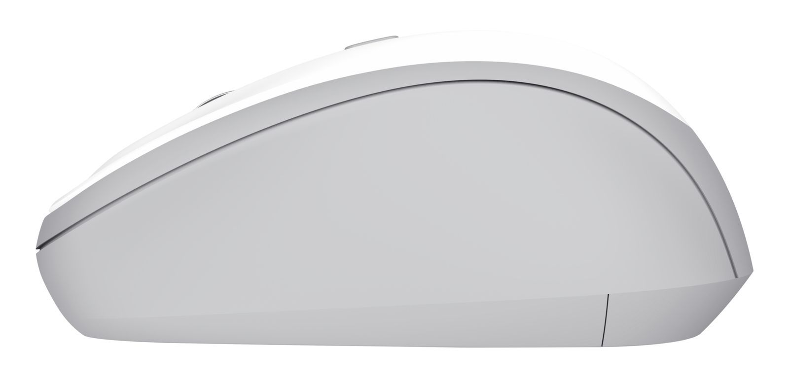 MOUSE TRUST WIRELESS Y BLUETOOTH YVI+ BLANCO 1600DPI AJUSTABLE 3 BOTONES 3 DISPOSITIVOS