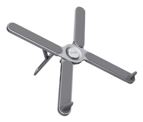 Soporte De Portatil Trust Macy Aluminio Plegable Hasta 17" 20kg