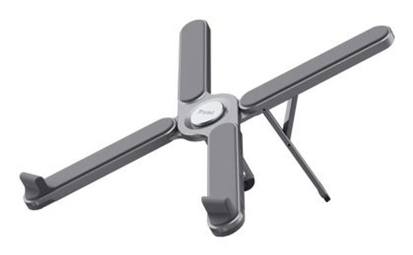 Soporte De Portatil Trust Macy Aluminio Plegable Hasta 17" 20kg
