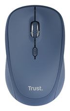 Mouse Trust Wireless Y Bluetooth Yvi+ Azul 1600dpi Ajustable 3 Botones 3 Dispositivos