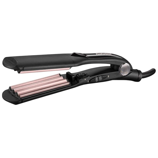 BaByliss The Crimper Plancha de pelo Negro/Rosa Hover Image