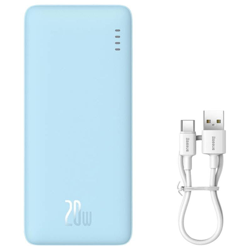 Baseus Airpow 10000 mAh 20W Azul Carga Rápida Bidireccional - Power Bank