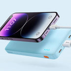 Baseus Airpow 10000 mAh 20W Azul Carga Rápida Bidireccional - Power Bank