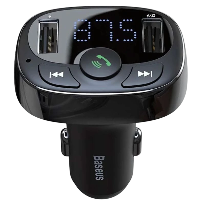 Baseus FM Transmitter - Transmisor FM Bluetooth para coche