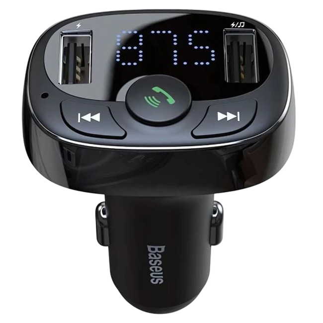 Baseus FM Transmitter - Transmisor FM Bluetooth para coche Hover Image