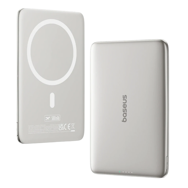 Baseus PicoGo AM41 Ultra Slim Magnetic 5000 mAh 20W Gris Hover Image