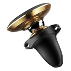 Baseus Air Vent Gold OS - Soporte Magnético de Coche para Smartphone