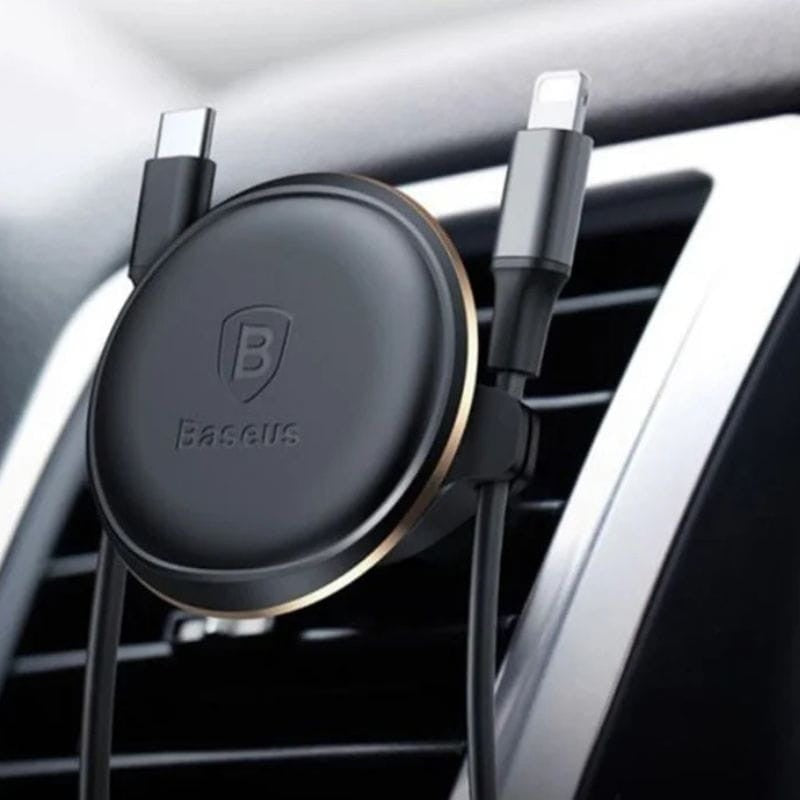 Baseus Air Vent Gold OS - Soporte Magnético de Coche para Smartphone