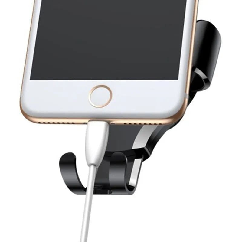 Baseus Osculum Plata - Soporte de Coche para Smartphone