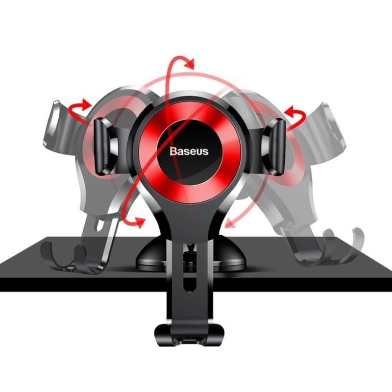 Baseus Osculum Rojo - Soporte de Coche para Smartphone
