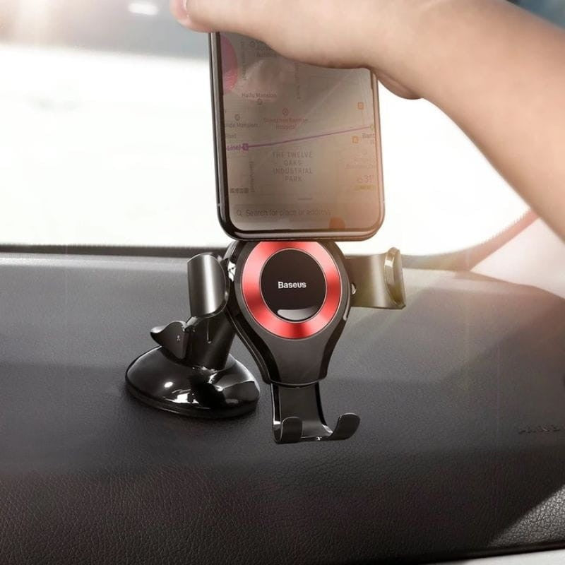 Baseus Osculum Rojo - Soporte de Coche para Smartphone
