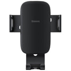 Baseus Soporte de Coche Rejilla para Smartphone Metal Age Gravity Air 2 Negro y Rojo