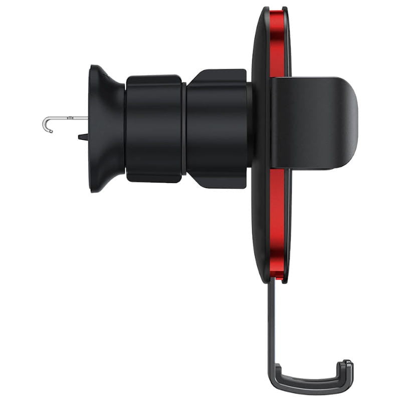 Baseus Soporte de Coche Rejilla para Smartphone Metal Age Gravity Air 2 Negro y Rojo