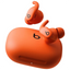 Beats Powerbeats Fit Naranja Eléctrico