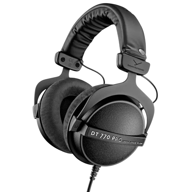 Beyerdynamic DT 770 Pro 80  Negro Limited Edition - Auriculares cerrados de estudio con cable Hover Image