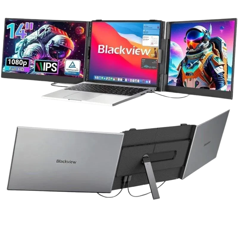 Monitor Blackview DCM6 14 FullHD 60Hz IPS Dual USB-C Ultra Delgado Aluminio