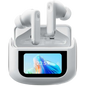 Blackview Airbuds 12 IPX7 Blanco y Estuche con Pantalla LED