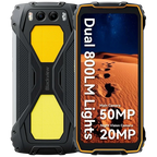 Blackview BV7300 6GB/256GB Naranja - Teléfono Móvil Rugged con Luz de camping