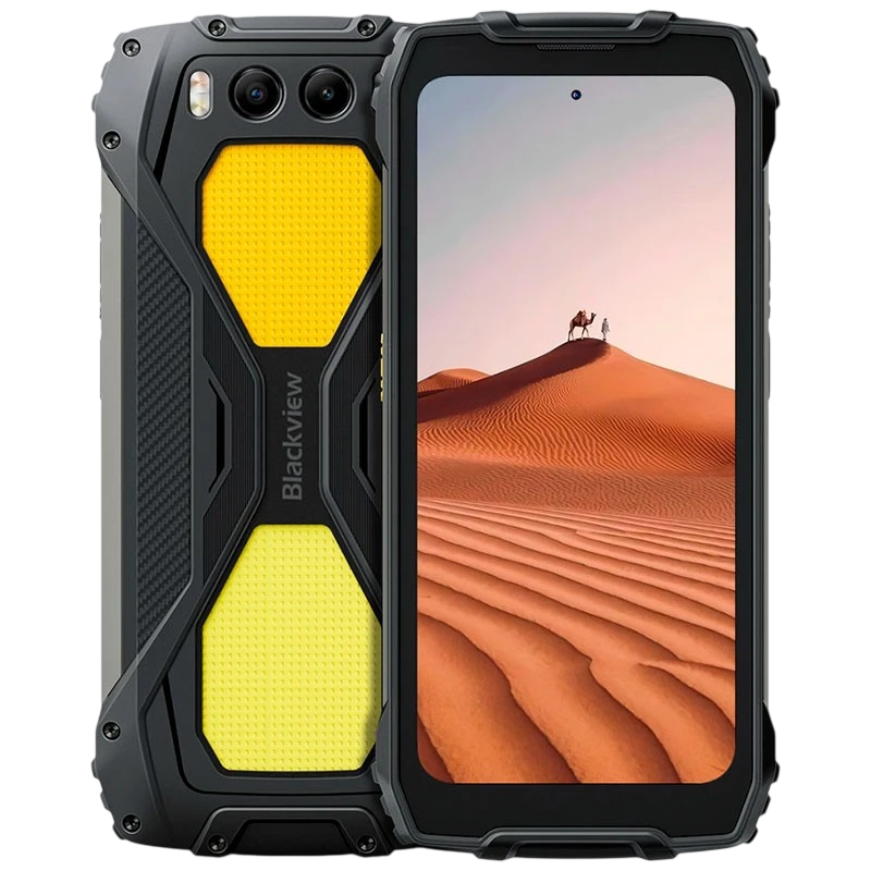 Blackview BV7300 6GB/256GB Negro Rugged con luz de camping 6,67 pulgadas 90Hz 20MP 15000mAh 45W NFC