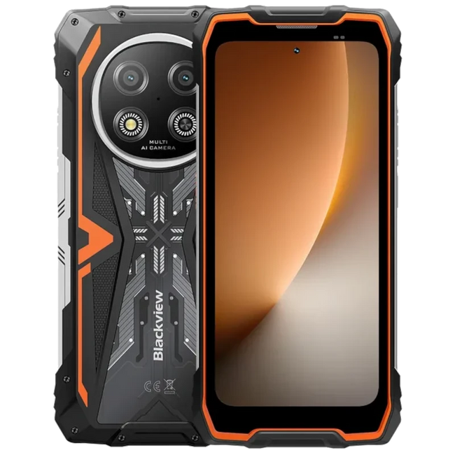 Blackview Rock 2 5G 256 GB Naranja Cámara de 16 MPx 12GB RAM Android 16 - Desprecintado Hover Image