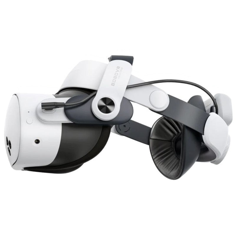 BOBOVR M3 Pro Correa de cabeza con batería para Meta Quest 3/3S Negro - Accesorio para Gafas de Realidad Virtual