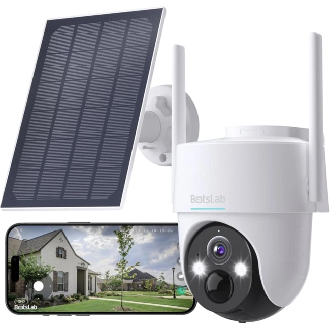 Botslab PT W313 3MP WiFi Panel Solar Hover Image