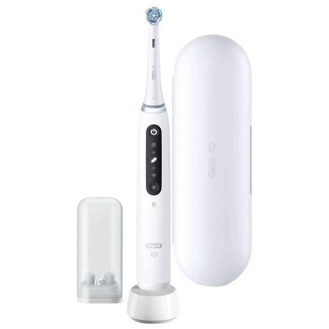 Cepillo de Dientes Eléctrico Braun Oral-B iO Series 5 Blanco Hover Image