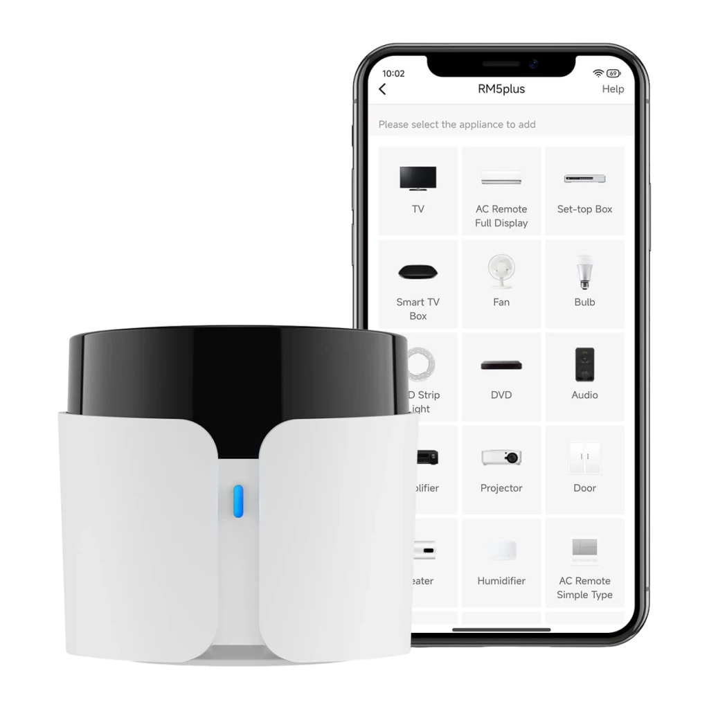 Mando Universal IR Inteligente Broadlink RM5 WiFi