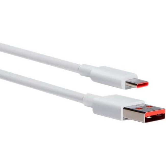 Cable Xiaomi 6A USB Tipo A a USB Tipo C 1m Blanco Hover Image