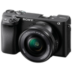 Sony  ILCE-6400AK + Objetivo 16-50mm  Cámara EVIL 4K Enfoque 0.02s