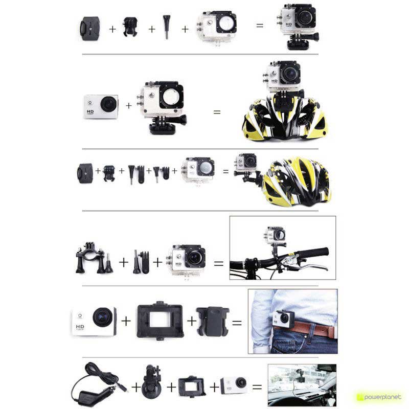 SJCAM SJ4000 WIFI Full HD - Cámara Deportiva (Negro)
