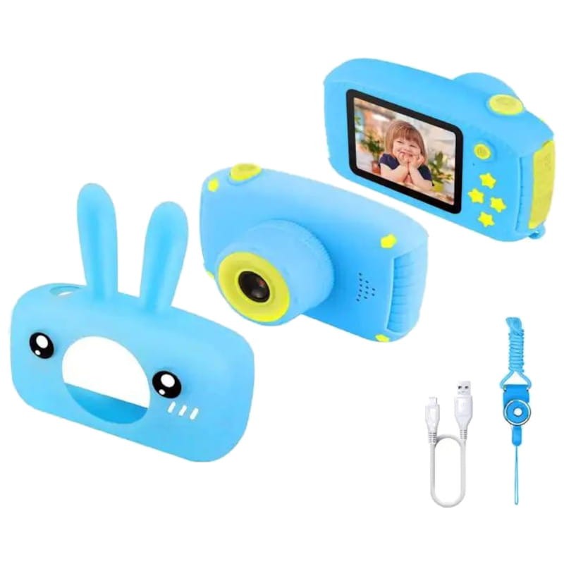 Cámara Para Nios X9 Conejo Azul
