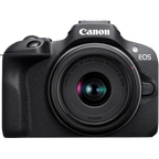 Canon EOS R100 + RF-S 18-45mm F4.5-6.3 IS STM Kit MILC 24,1 MP CMOS 6000 x 4000 Pixeles Negro