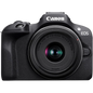 Canon EOS R100 + RF-S 18-45mm F4.5-6.3 IS STM Kit MILC 24,1 MP CMOS 6000 x 4000 Pixeles Negro