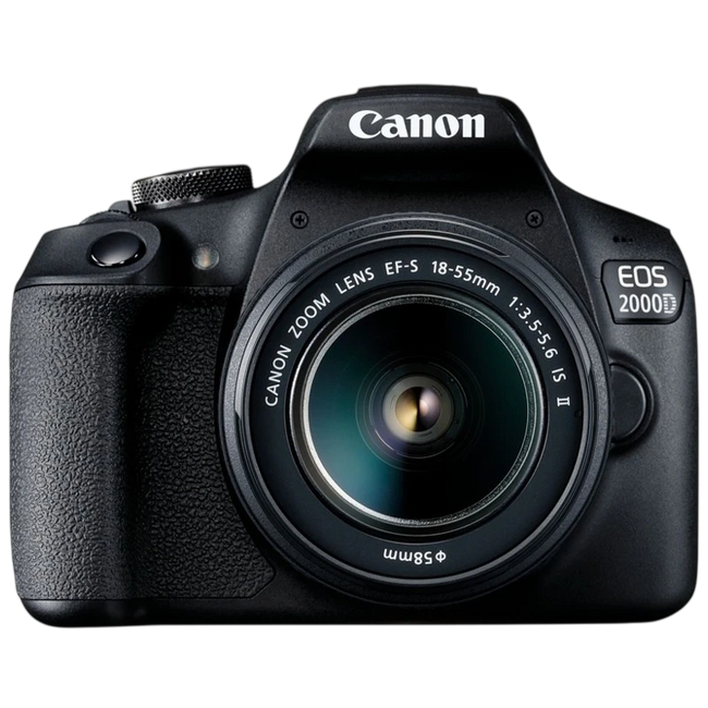 Canon EOS 2000D + EF-S 18-55 IS II Hover Image