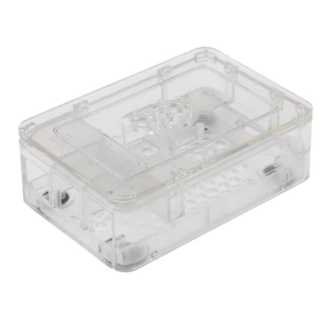Carcasa Raspberry Pi 3B+ / 3B / 2B Transparente Hover Image