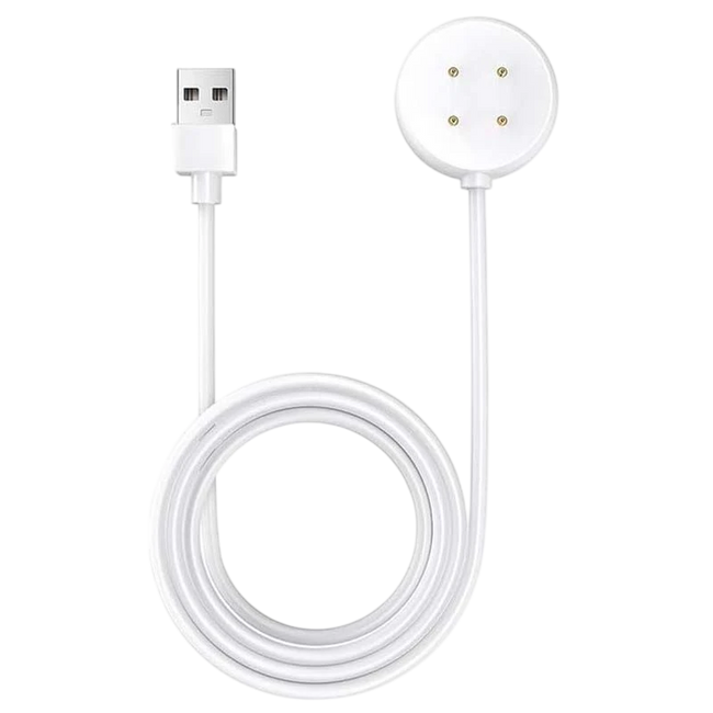 Cargador para Google Pixel Watch 3 / Pixel Watch 2 / Fitbit Versa 4 / Versa 3 Blanco USB-A Compatible Hover Image