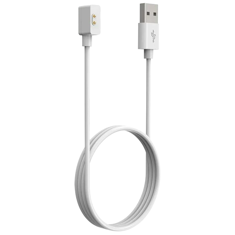 Cargador Xiaomi Smart Band 10 Pro / 10 / 9 Pro / 9 Active / 9 / 8 Pro / Redmi Watch 6 / 5 Blanco