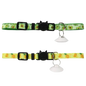 2 Collares Amarillo/Verde de Reconocimiento para comederos y bebederos CATLINK