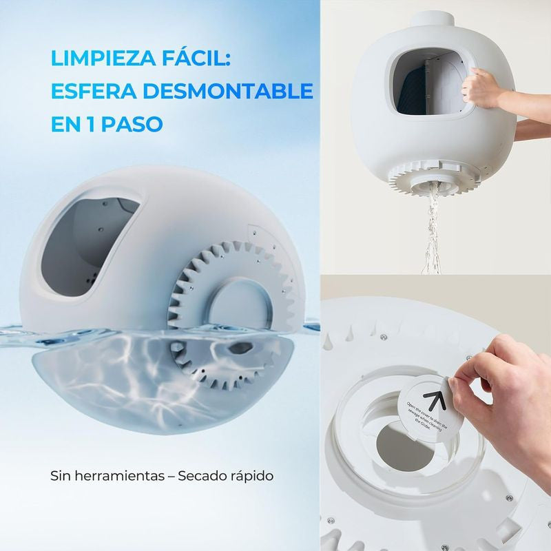 CATLINK Baymax Lite Blanco - Arenero autolimpiable inteligente