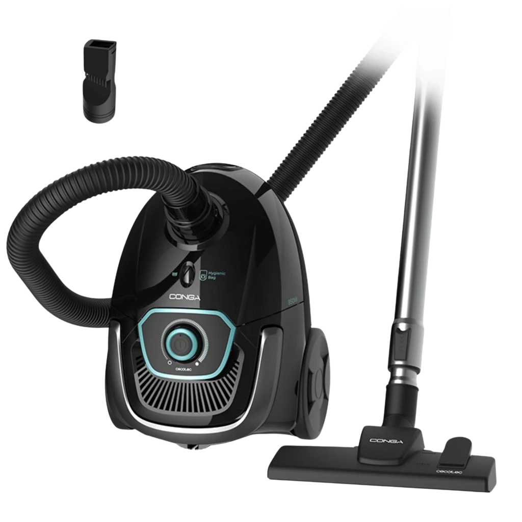 Cecotec Conga Powerbag 2500 Plus 2,5 L Aspiradora de tambor Secar 850 W Bolsa para el polvo