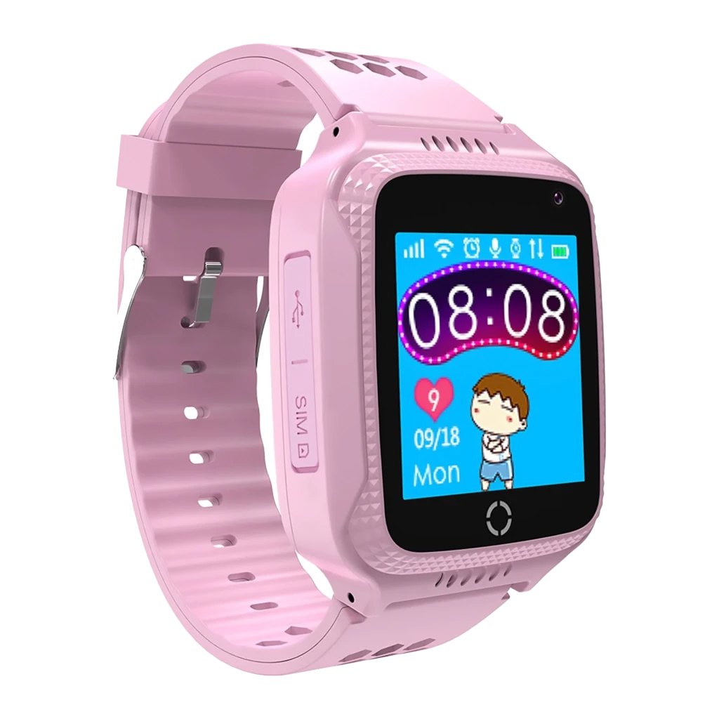 Celly KIDSWATCH 1.44 pulgadas Rosa Botón SOS Cámara incorporada GPS integrado