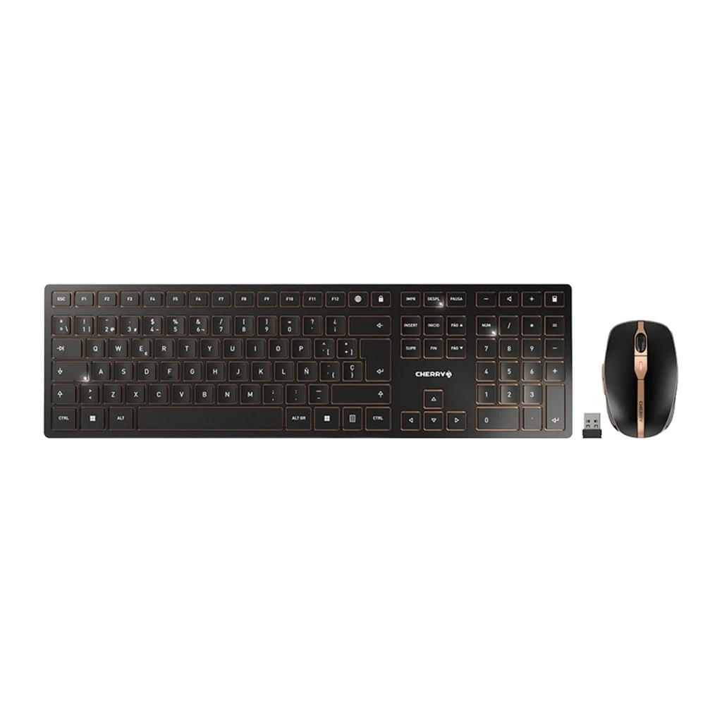 Kit teclado y ratón Cherry DW 9100 Slim Inalámbrico Espaol